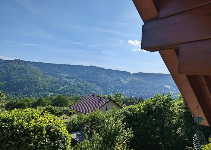 Ensoleille Dans Les Hautes Vosges Avec Terrasse, Local Velos Et Skis, Charges Incluses - Fr-1-589-486 Prázdninový dům Thiéfosse
